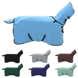 Vidaxl paardendeken volledige aqua polyester