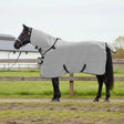 Vidaxl paardendeken volledig lichtgrijs en roze 135 cm