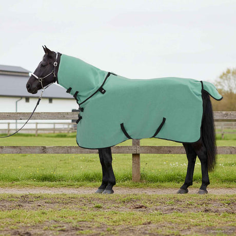 Vidaxl paardendeken speciale groen 115 cm polyester fleece