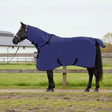 Vidaxl paardendeken marineblauw 145 cm polyester fleece
