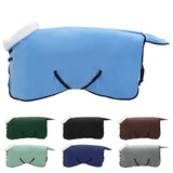 Vidaxl paardendeken volledige aqua 105 cm polar fleece