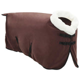 Vidaxl paardendeken donkerbruin 95 cm polar fleece