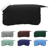 Vidaxl paardendeken zwart 165 cm polar fleece