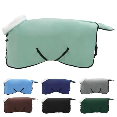 Vidaxl paardendeken volledig donkergroen 115 cm polar fleece