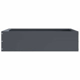 Vidaxl tuinrand antraciet 50 x 50 x 13 cm staal