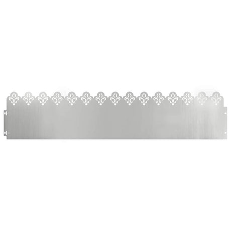 Vidaxl gazonranden 20 st 103 x 0,05 x 22 cm gegalvaniseerd staal