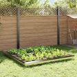 Vidaxl slakkenhekken 12 st 100 x 3,5 x 25 cm roestvrij staal zilver