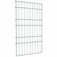 Vidaxl vijverhekken set 8 st 50 x 80 cm staal groen