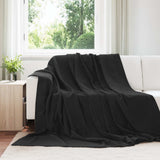 Vidaxl plaid zwart 240 x 270 cm 1.69 kg fleece