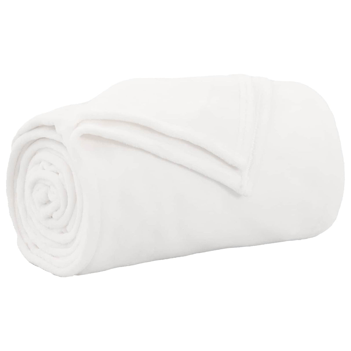 Vidaxl gooi deken wit 220 x 240 cm fleece