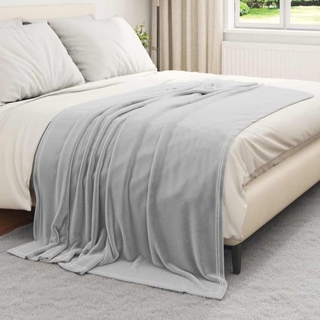 Vidaxl kleden 6 st grijs 150 x 200 cm 4.68 kg fleece