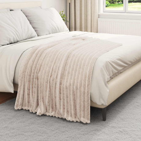 Vidaxl kleden 6 st beige 150 x 130 cm 2.85 kg fleece
