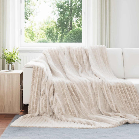 Vidaxl kleden 6 st beige 270 x 240 cm 9.94 kg fleece