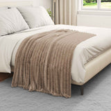 Vidaxl kleden 6 pcs kameel 150 x 130 cm fleece