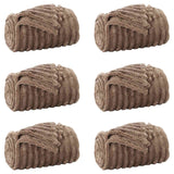 Vidaxl kleden 6 pcs kameel 270 x 240 cm fleece