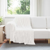 Vidaxl kleden 6 pcs wit 150 x 130 cm fleece