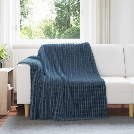 Vidaxl kleden 6 st marineblauw 200 x 150 cm 4.5 kg fleece
