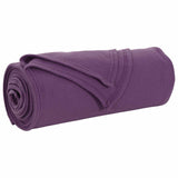 Vidaxl gooi deken paars 270 x 240 cm fleece
