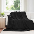 Vidaxl kleden 6 st zwart 270 x 240 cm 5.08 kg fleece