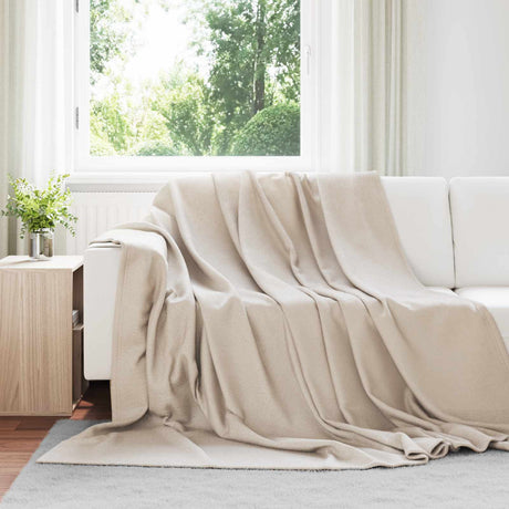 Vidaxl kleden 24 st beige 240 x 220 cm 17.63 kg fleece