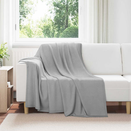 Vidaxl kleden 24 st grijs 200 x 150 cm 10.41 kg fleece