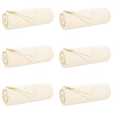 Vidaxl kleden 6 pcs crème 280 x 210 cm fleece