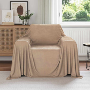 Vidaxl kleden 6 st camel 210 x 140 cm 2.48 kg fleece