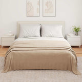 Vidaxl kleden 6 pcs kameel 350 x 270 cm fleece