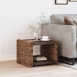 Vidaxl salontafel naturel 45 x 45 x 45 cm massief mahoniehout