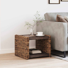 Vidaxl salontafel naturel 45 x 45 x 45 cm massief mahoniehout