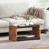 Vidaxl salontafel naturel 70 x 35 x 35 cm massief mahoniehout