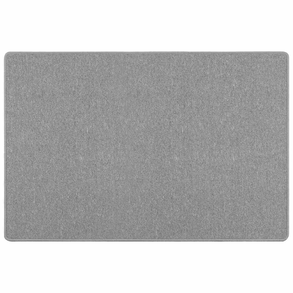 Vidaxl tapijt loper lichtgrijs 100 x 150 cm 100% polypropyleen