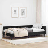 Vidaxl hoekbedframe zwart 90 x 190 cm fluweel