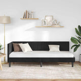 Vidaxl hoekbedframe zwart 80 x 200 cm fluweel
