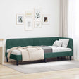 Vidaxl hoekbedframe donkergroen 80 x 200 cm fluweel