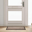 Vidaxl deurmat beige 60 x 80 x 1.2 cm teddy stof