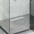 Vidaxl 2 in 1 doucheafvoer zilver 50 cm roestvrij staal 304