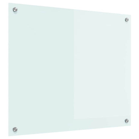 Vidaxl keukenachterwand melk 70 x 60 cm gehard glas