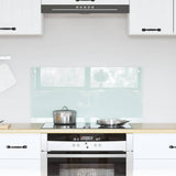 Vidaxl keukenachterwand melk 80 x 40 cm gehard glas
