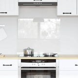 Vidaxl keuken achterwand doorzichtig 70 x 60 cm gehard glas