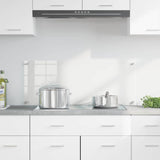 Vidaxl keuken achterwand doorzichtig 100 x 40 cm gehard glas