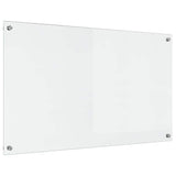 Vidaxl keuken achterwand doorzichtig 100 x 60 cm gehard glas