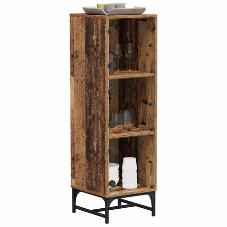 Vidaxl dressoir oudhout 35 x 37 x 117 cm