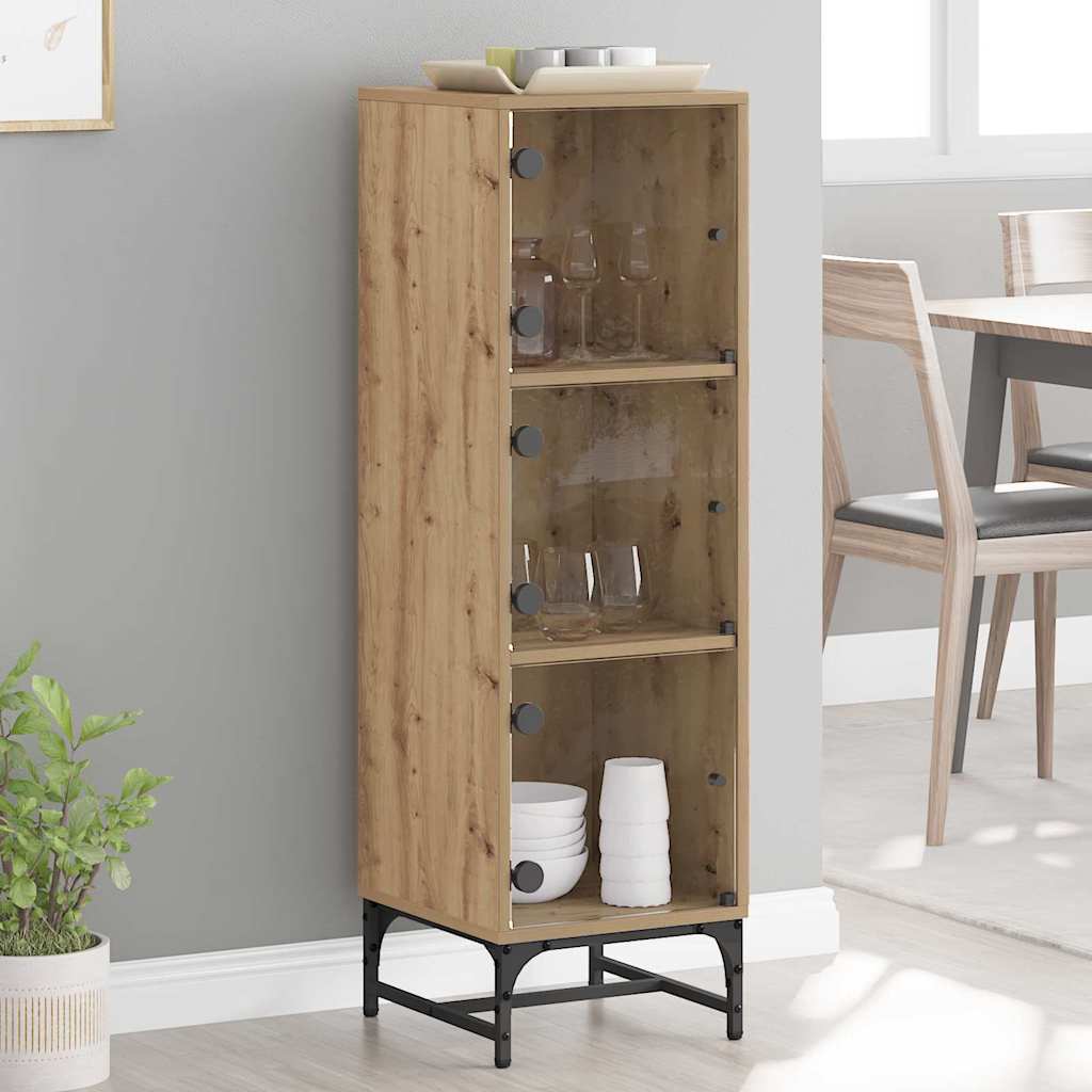 Vidaxl dressoir artisan eiken 35 x 37 x 117 cm