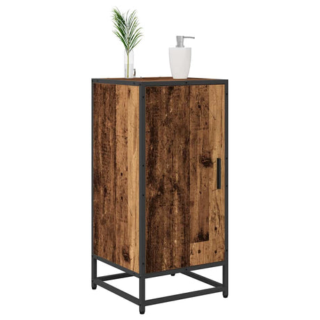 Vidaxl dressoir oudhout 35,5 x 35 x 76 cm