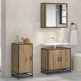 Vidaxl dressoir artisan eiken 35,5 x 35 x 76 cm