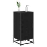 Vidaxl dressoir zwart eiken 35,5 x 35 x 76 cm