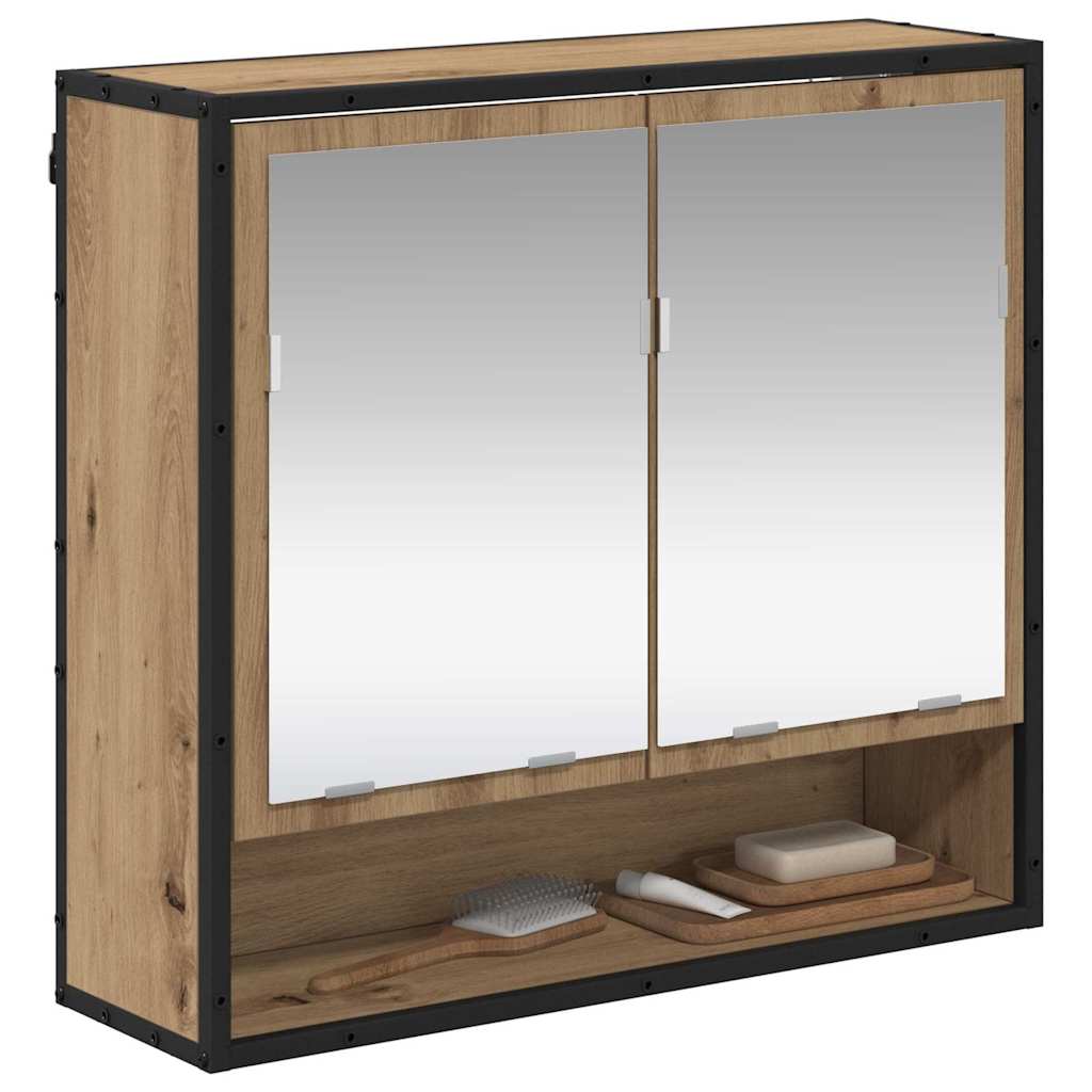 Vidaxl wandplank artisan eiken 65 x 20 x 60 cm