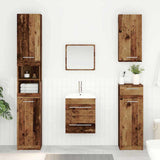 Vidaxl wastafelkast oud hout 38,5 x 41 x 48 cm bewerkt hout