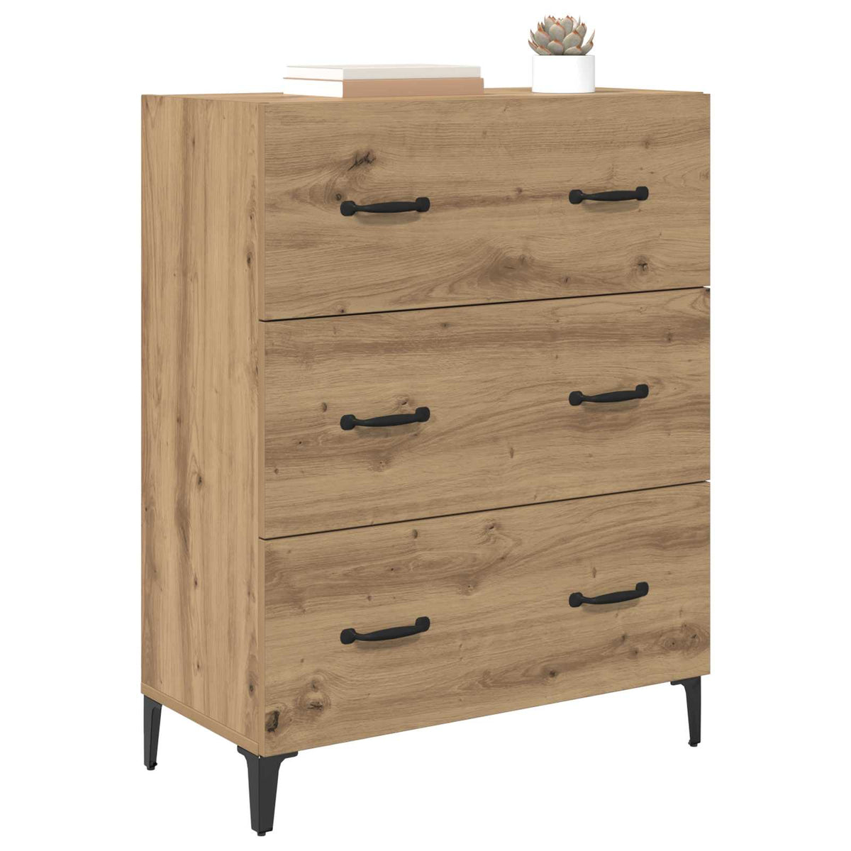 Vidaxl dressoir artisan eiken 69,5 x 34 x 90 cm